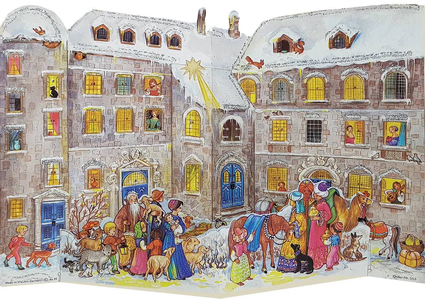 SELLMER   Adventskalender    26.5x35.5cm Idealshop