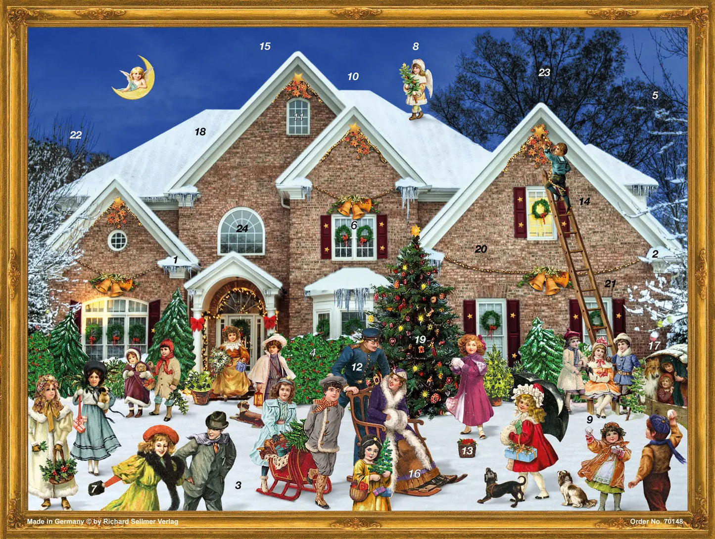 SELLMER   Adventskalender    36,5x26,5cm Idealshop
