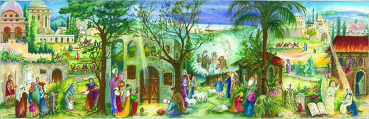 SELLMER   Adventskalender 59x21cm Idealshop