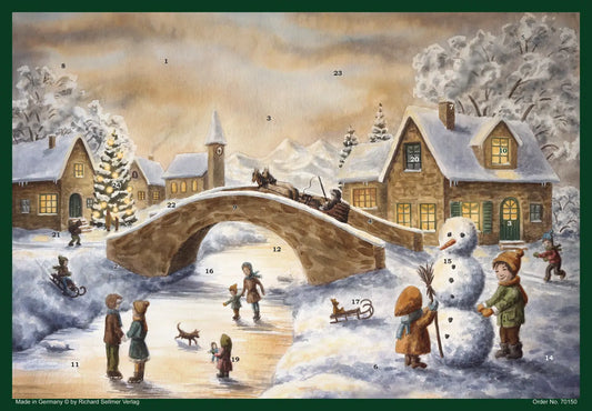 SELLMER Adventskalender 700 70150 An der Brücke Idealshop