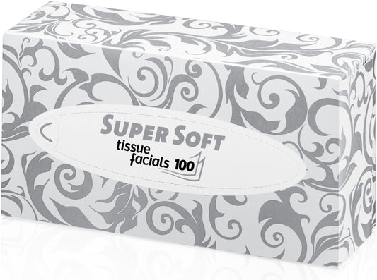 SEMYCARE Kosmetiktücher 21x20,5cm 205050 2-lagig, Box mit 100 Stk. Idealshop