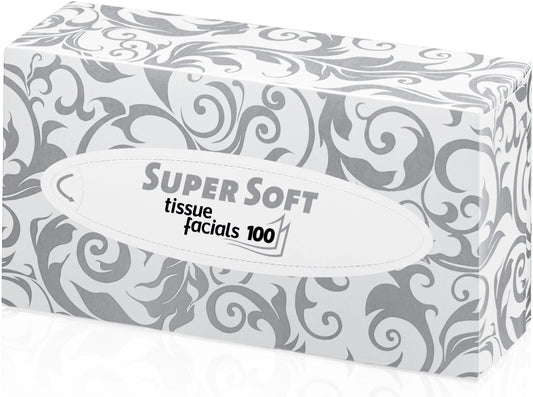SEMYCARE Kosmetiktücher 21x20,5cm 205050 2-lagig, Box mit 100 Stk. Idealshop