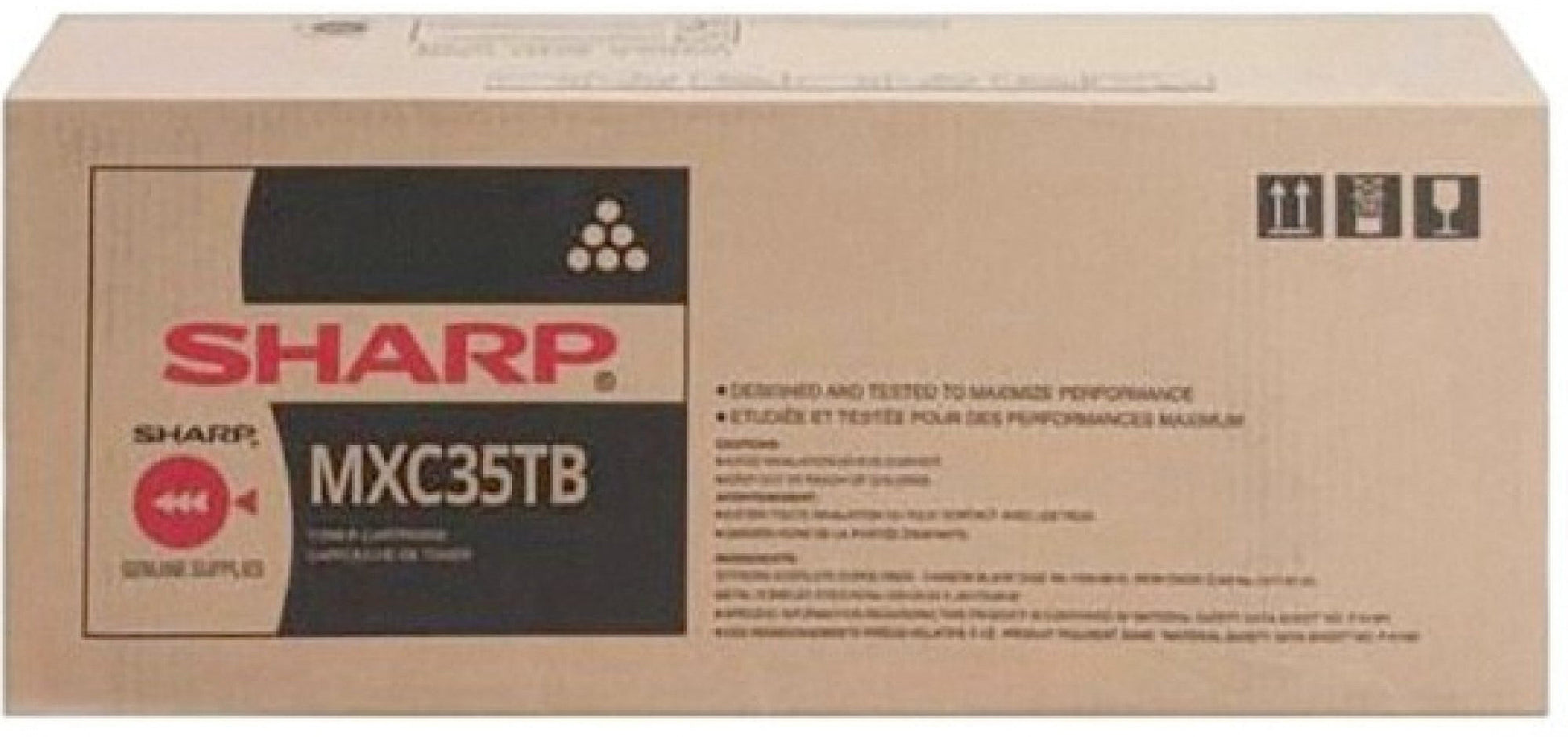 SHARP Toner schwarz MX-C35TB MX-C407P/C357F 9000 Seiten Idealshop