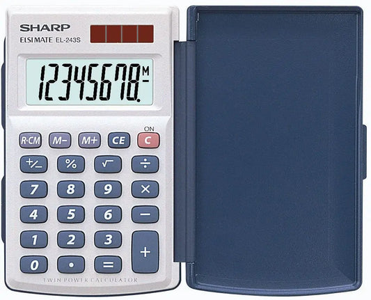 SHARP Taschenrechner 243S 8-stellig Idealshop