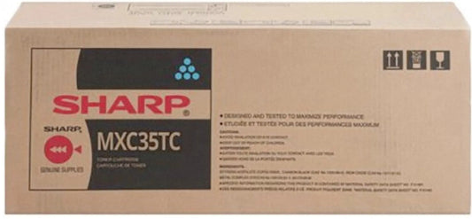 SHARP Toner cyan MX-C35TC MX-C407P/C357F 6000 Seiten Idealshop
