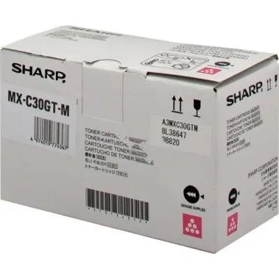 SHARP Toner magenta MX-C30GTM MX-C301W 6000 Seiten Idealshop
