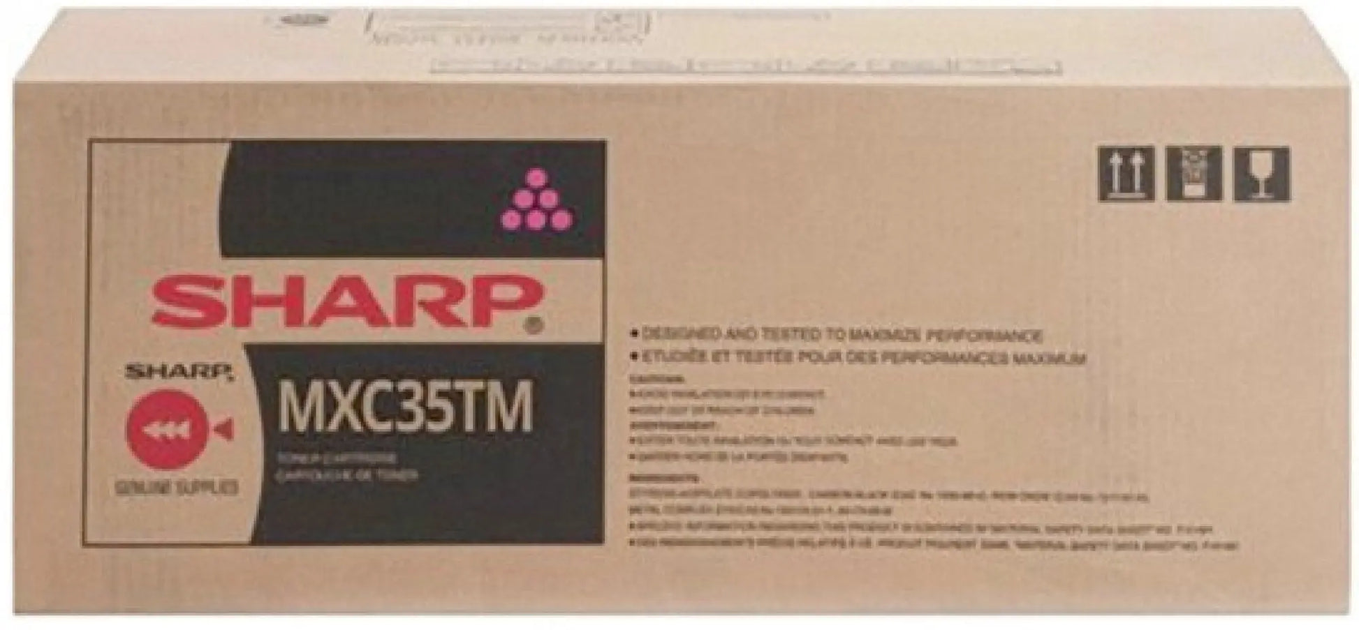 SHARP Toner magenta MX-C35TM MX-C407P/C357F 6000 Seiten Idealshop