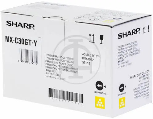 SHARP Toner yellow MX-C30GTY MX-C301W 6000 Seiten Idealshop