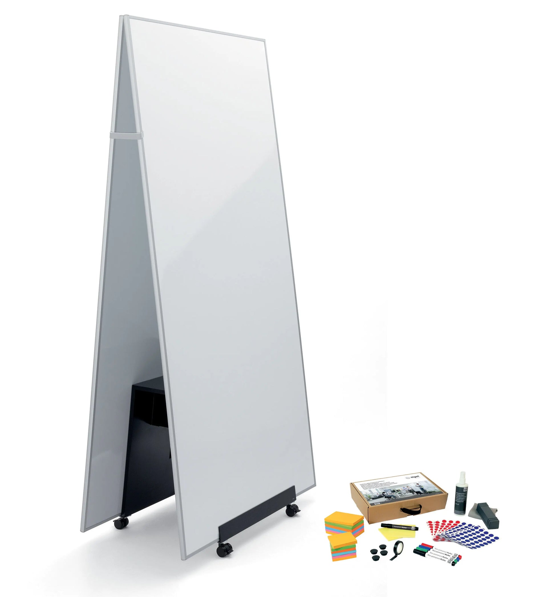SIGEL Bundle Whiteboard MUB03 Meet up weiss ,schwarz Idealshop