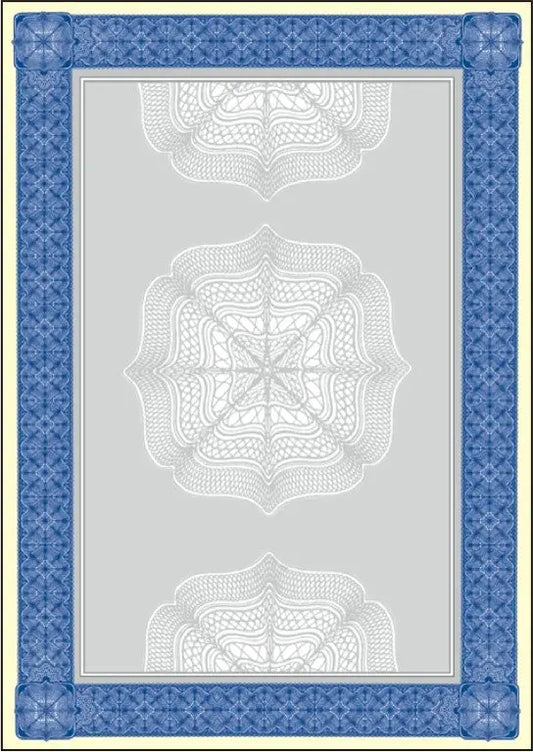 SIGEL Designpapier Urkunde A4 DP490 blau, 185g 20 Blatt Idealshop