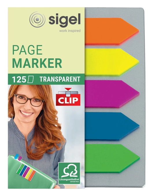 SIGEL Notes 12x50mm HN611 5 Farben ass. 125 Blatt Idealshop