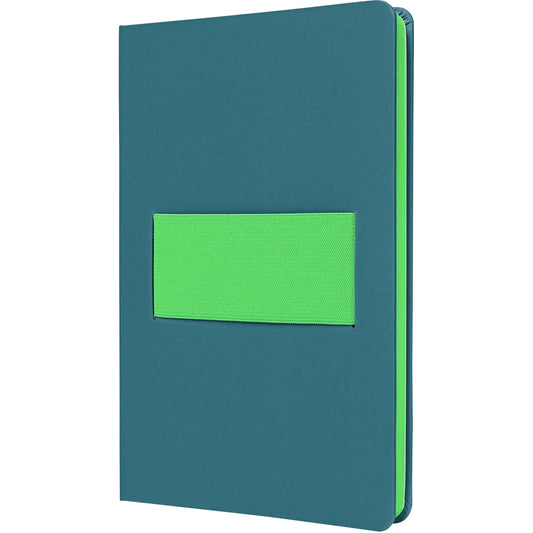 SIGEL Notizbuch Linescape A5 LS204 blau/kiwi kariert 176 S. Idealshop