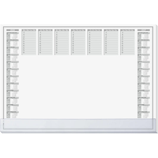 SIGEL Schreibunterlage Protect 26/27 H6366 D/E/F/NL 40 Blatt 59.5x41cm Idealshop