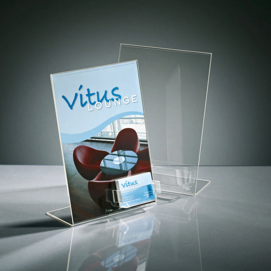 SIGEL Tisch-Display A4 TA230 transparent Idealshop