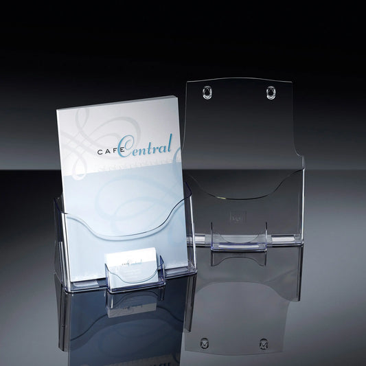 SIGEL Tisch-Prospekthalt.Visit. A4 LH 111 240x290x115mm Idealshop