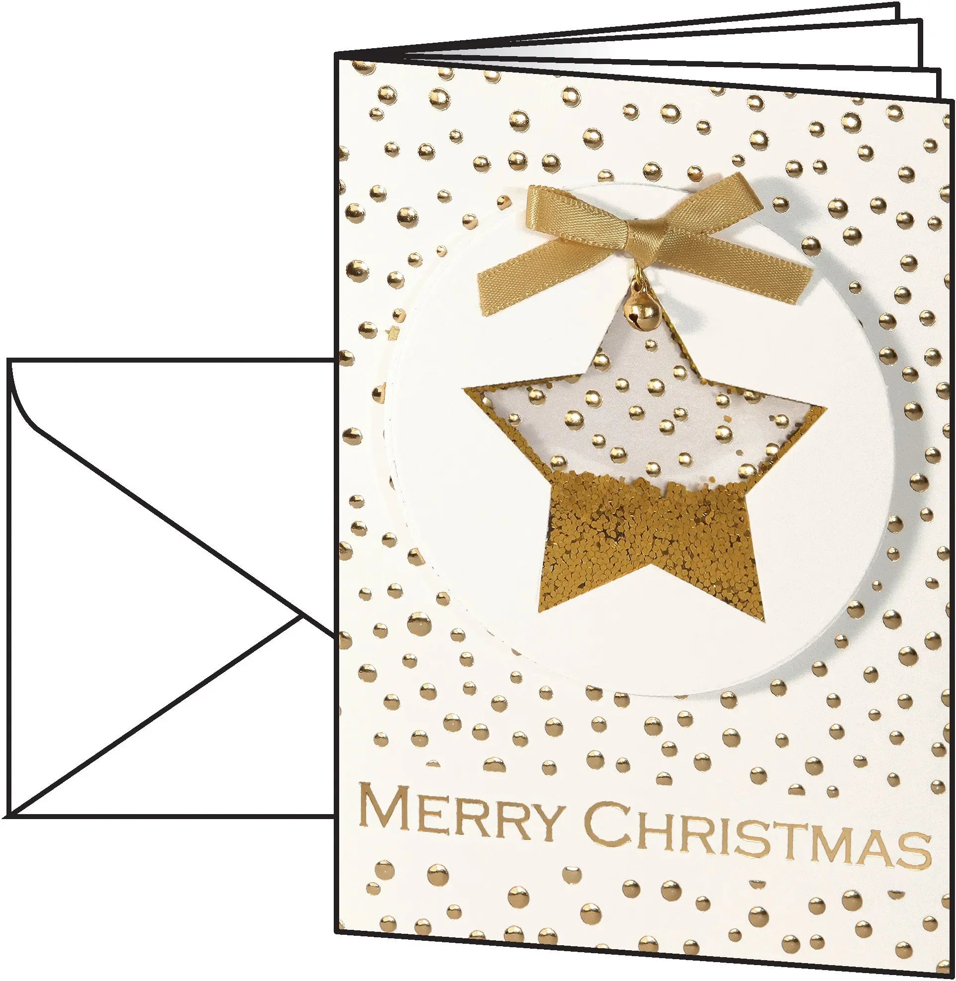 SIGEL     Weihnachts-Karte/Couvert A6/A5 Idealshop