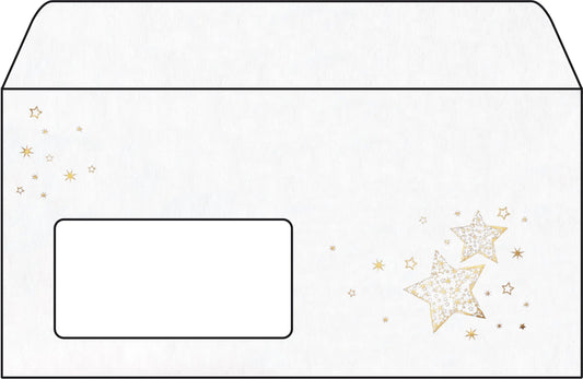 SIGEL Weihnachts Umschläge C6/5 DU045/W Golden Glow 50 Stück Idealshop