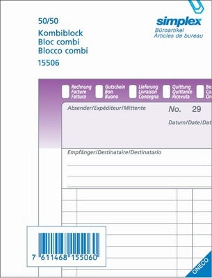 SIMPLEX   Kombiblock D/F/I            A6