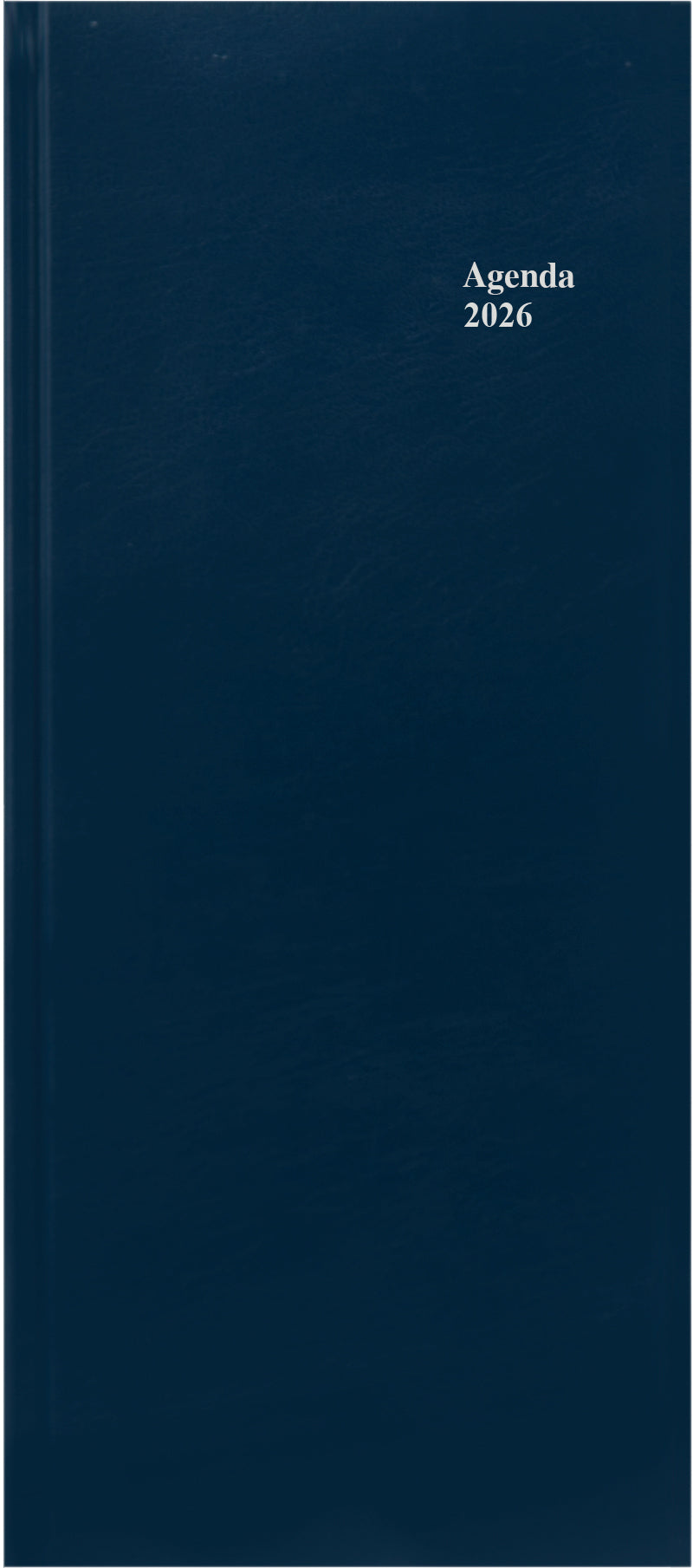 SIMPLEX Agenda lang Balacron 2026 40001.26 1T/1S blau ML 13.5x31.5cm Idealshop