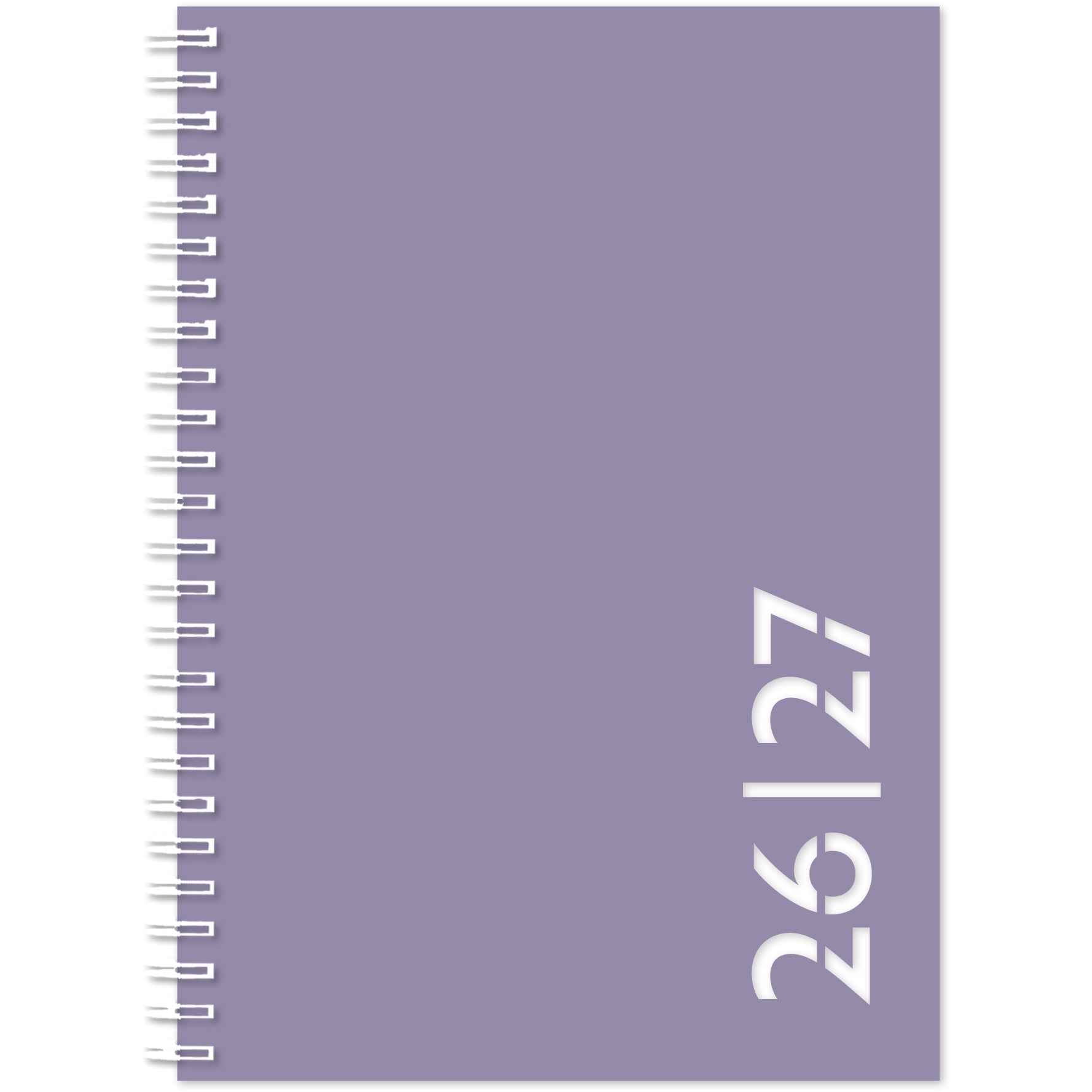 SIMPLEX Schüleragenda Colors 26/27 40133S4.27 1W/2S 17M lavendel 12x16.5cm Idealshop