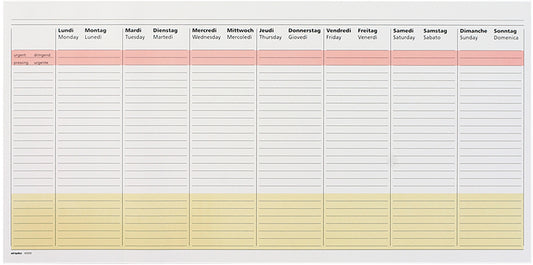 SIMPLEX   Wochenplaner d/f/i/e
