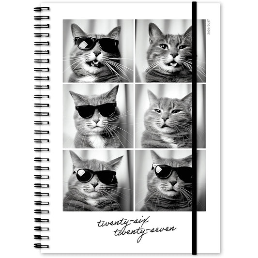 SIMPLEX Schüleragenda Emotions 26/27 500216.27 1W/2S 17M Snapshot 14.8x21cm Idealshop