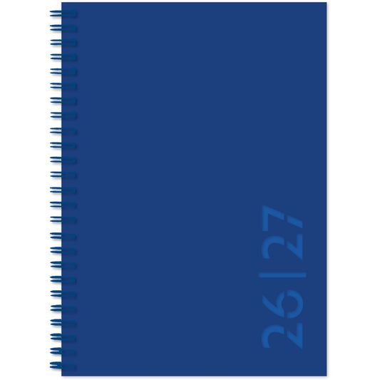 SIMPLEX Schüleragenda Teacher 26/27 500502.27 1T/1S 12M blau ML 14.8x21cm Idealshop