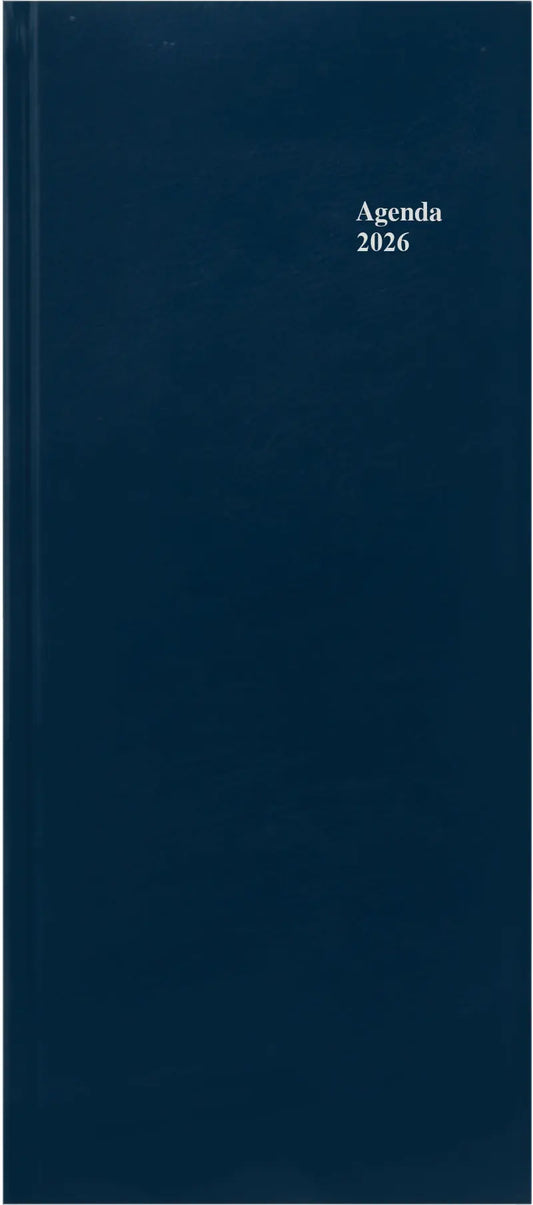 SIMPLEX Agenda lang Balacron 2026 40001.26 1T/1S blau ML 13.5x31.5cm Idealshop