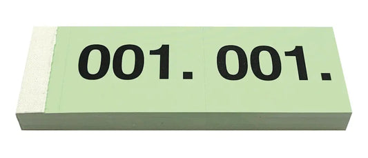 SIMPLEX Garderobenblock 1-100 13074 grün 100 Blatt Idealshop