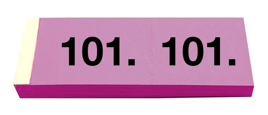 SIMPLEX Garderobenblock 101-200 13083 pink 100 Blatt Idealshop