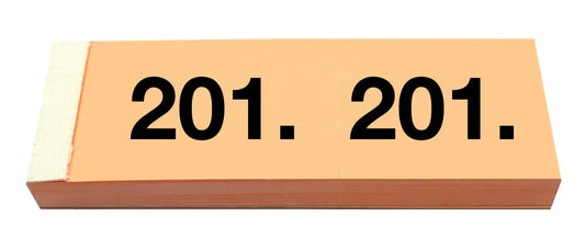 SIMPLEX Garderobenblock 201-300 13087 orange 100 Blatt Idealshop