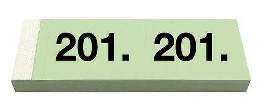 SIMPLEX Garderobenblock 201-300 13088 grün 100 Blatt Idealshop