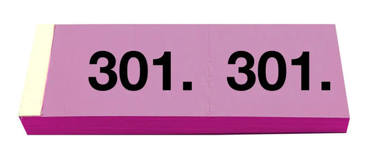 SIMPLEX Garderobenblock 301-400 13097 pink 100 Blatt Idealshop