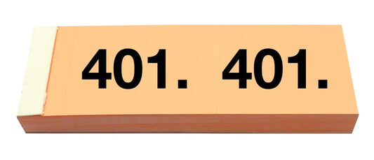 SIMPLEX Garderobenblock 401-500 13101 orange 100 Blatt Idealshop