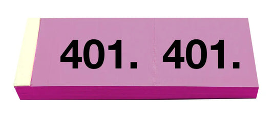 SIMPLEX Garderobenblock 401-500 13104 pink 100 Blatt Idealshop