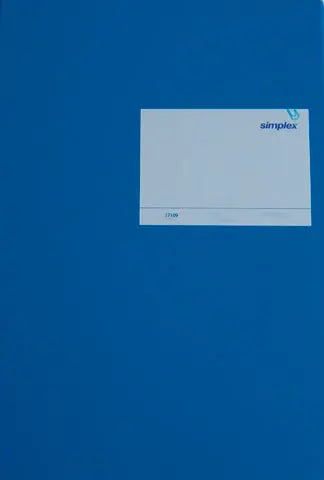 SIMPLEX Geschäftsbuch A4 17109 blau 40 Blatt Idealshop