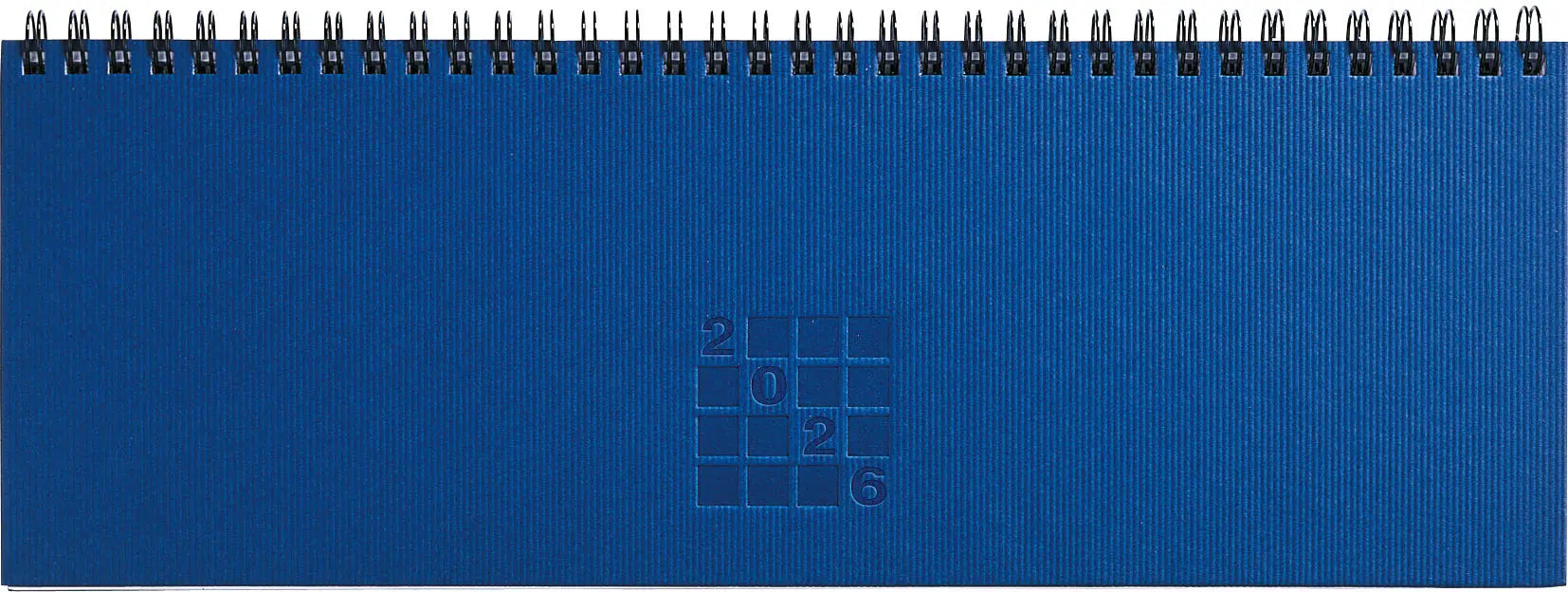 SIMPLEX Pultkalender Linea 2026 83582B5.26 1W/2S blau ML 30.7x10.5cm Idealshop