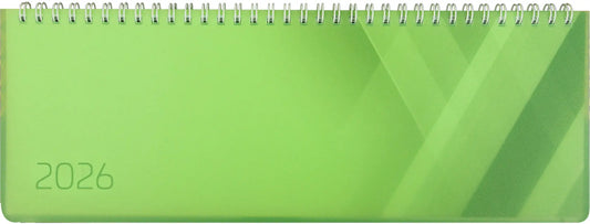 SIMPLEX Querkalender Colors 2026 40656.26 1W/2S grün ML 29x10.5cm Idealshop