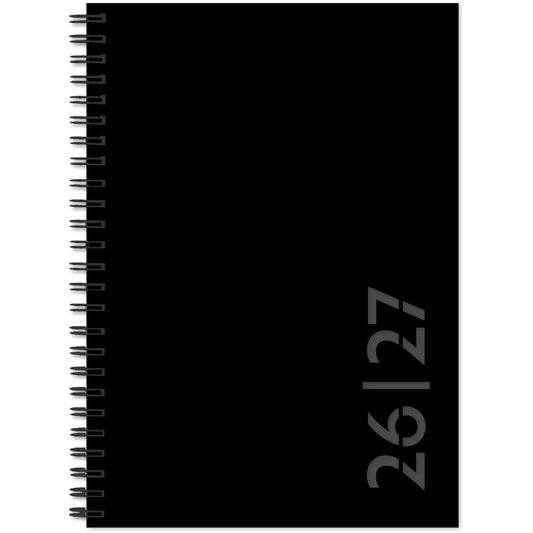 SIMPLEX Schüleragenda Colors 26/27 40130S9.27 1W/2S 17M schwarz ML 14.8x21cm Idealshop