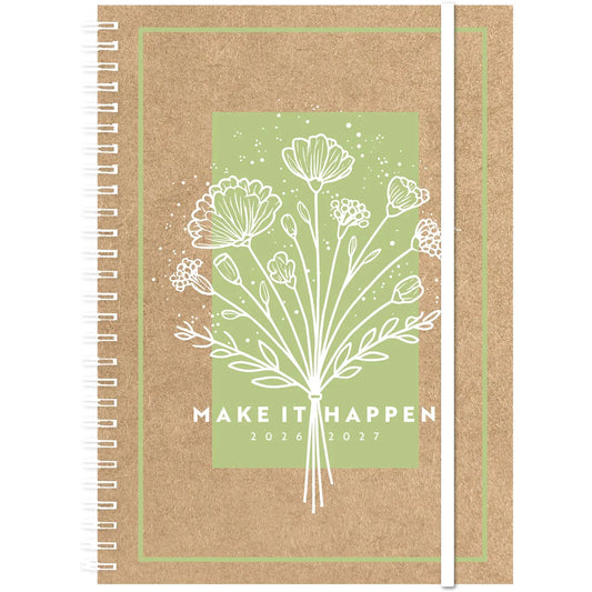 SIMPLEX Schüleragenda Kraftpap. 26/27 500411.27 1W/2S 17M Sand ML 14.8x21cm Idealshop