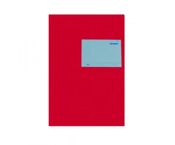 SIMPLEX Statistikheft A5 19003 red 40 Blatt Idealshop