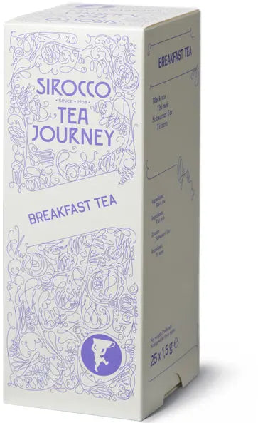 SIROCCO Breakfast Tea 820 25 Pyramiden Idealshop