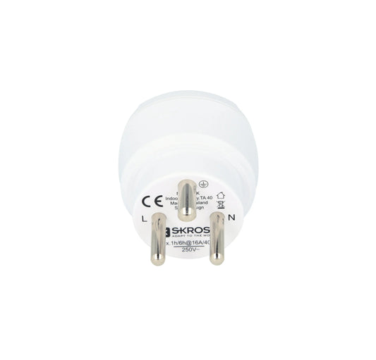 SKROSS Country Travel Adapter 1.500232 Europe to Denmark Idealshop