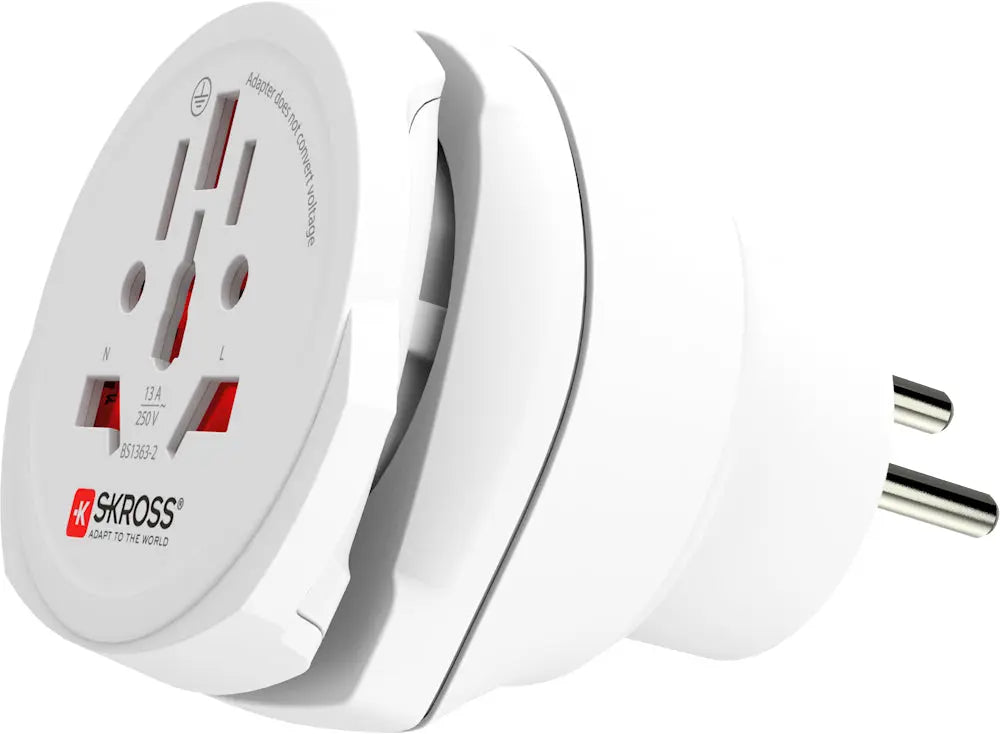 SKROSS Country Travel Adapter Combo 1.500216E World/EU to Israel Idealshop