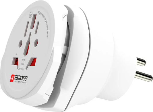 SKROSS Country Travel Adapter Combo 1.500216E World/EU to Israel Idealshop