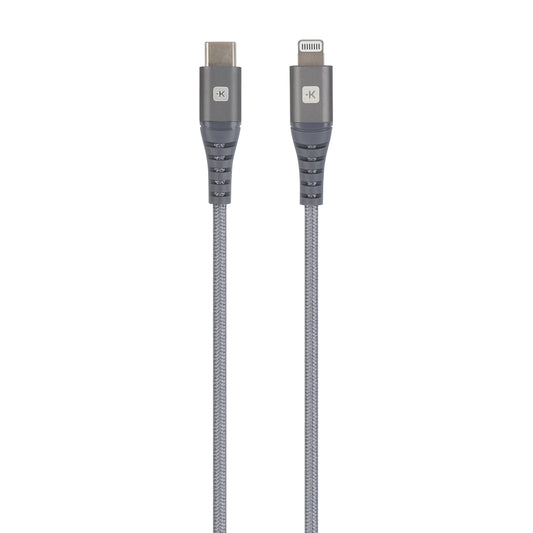 SKROSS USB-C to Lightning Cable 2.0 SKCA0015C-MFI120CN 1.2m Space Grey Idealshop