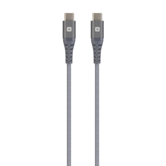 SKROSS USB-C to USB-C Cable 2.0 SKCA0017C-C120CN 1.2m Space Grey Idealshop