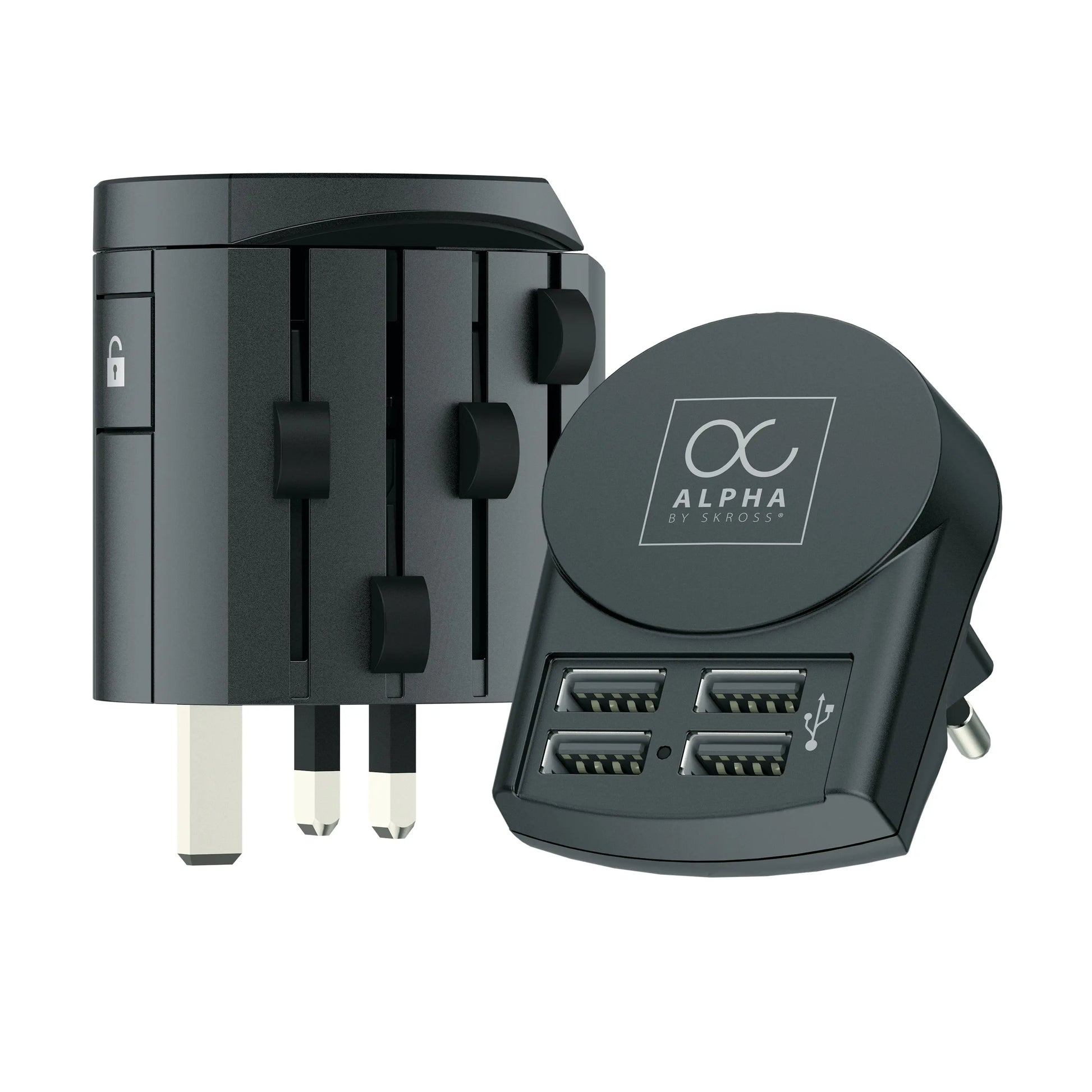 SKROSS World Adapter Premium Series 1.104102 Alpha Europe USB Charger 4A Idealshop
