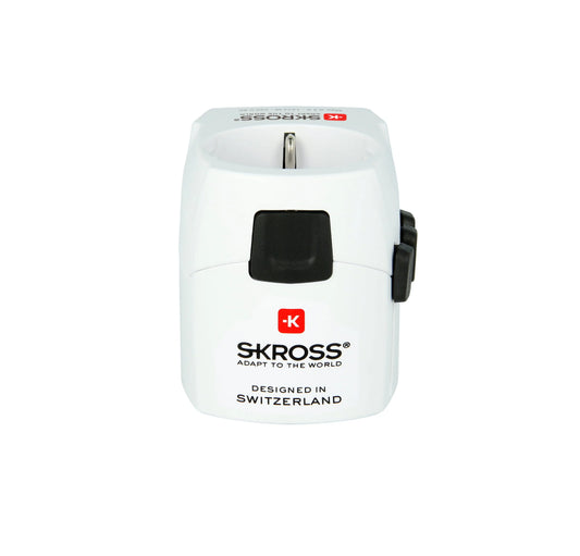 SKROSS World Travel Adapter 1.302460 PRO Light USB 2xA Idealshop