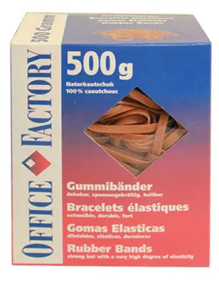 SMART OFFICE Gummibänder 150mmx6mm 605568 Naturkautschuk 500g Idealshop